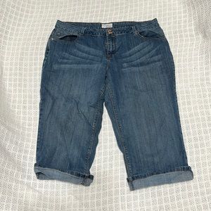 Lane Bryant Venezia Capri Jeans Size 18